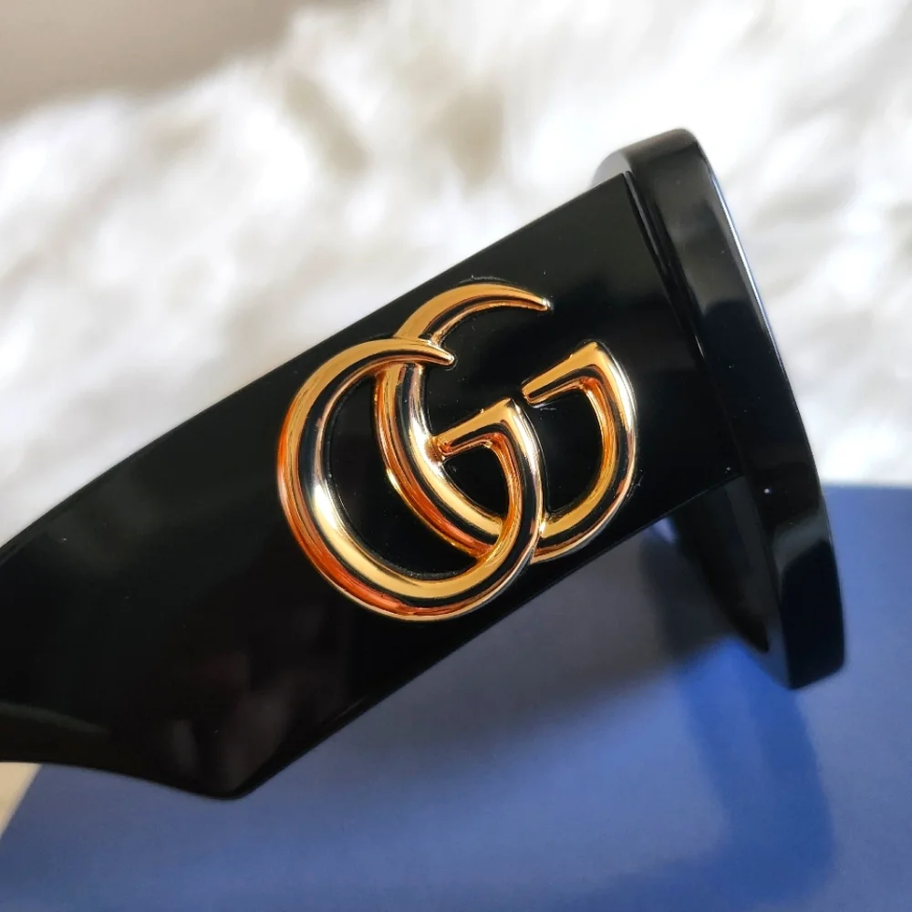 🆕️NEW GUCCI Sunglasses Oversized GG0956s GLASSES Designer Luxury Summer Spring - Picture 4 of 14